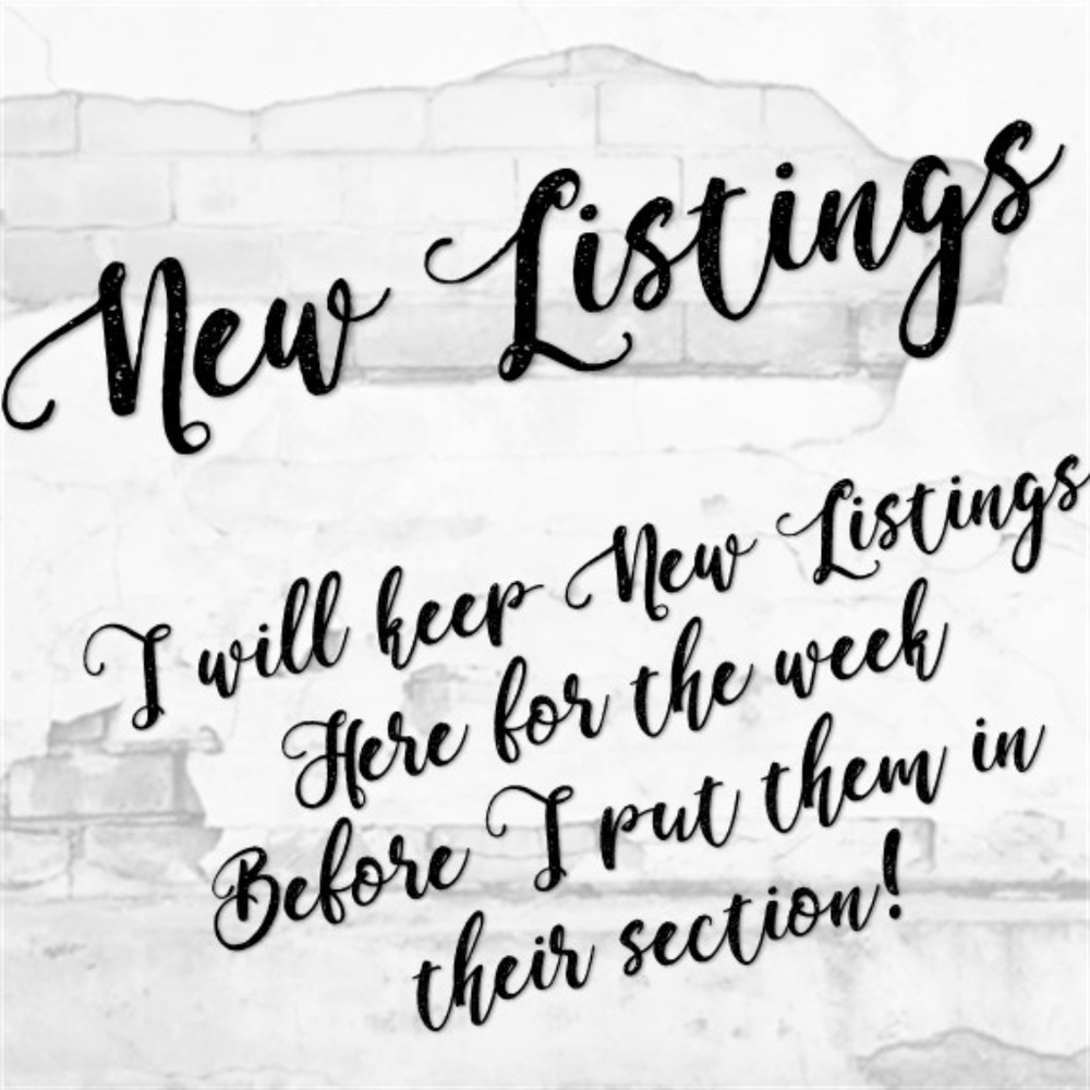 NEW LISTINGS SECTION!